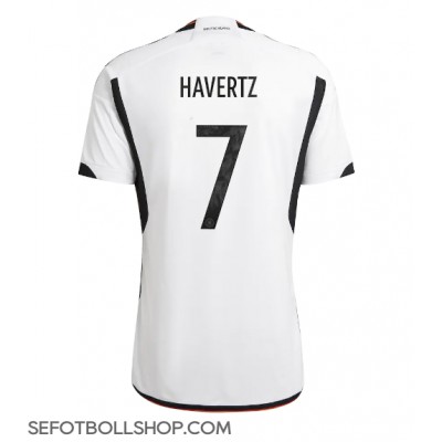Billiga Tyskland Kai Havertz #7 Hemma fotbollskläder VM 2022 Kortärmad